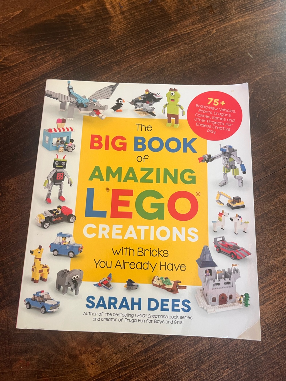 LEGO The Big Book of Amazing Creations - Yellow Cover